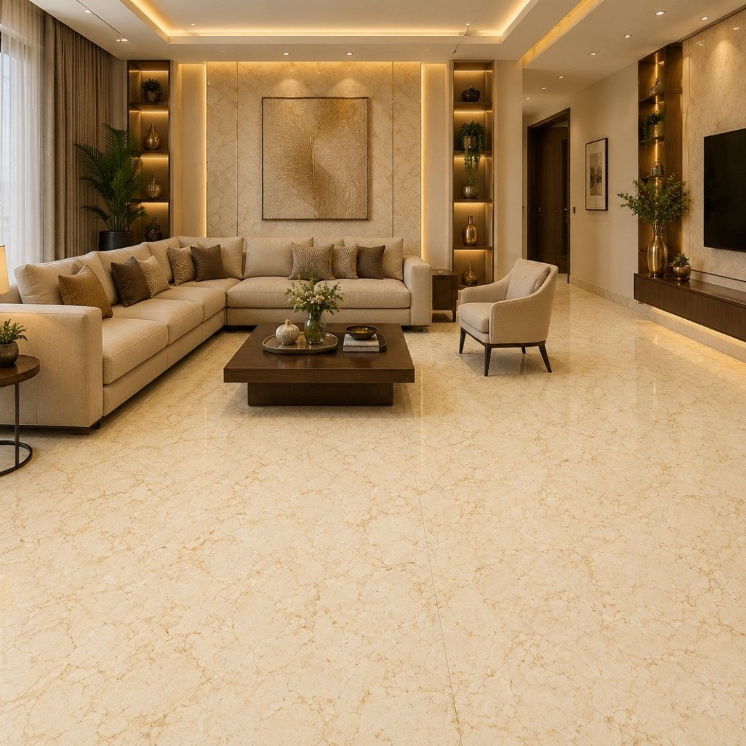 AL Ninja Breccia Marble & Stone Living Area Tiles - My Home Studio